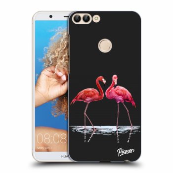Ovitek za Huawei P Smart - Flamingos couple