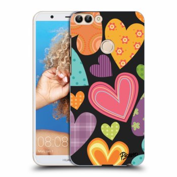 Ovitek za Huawei P Smart - Colored heart