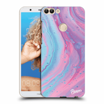 Ovitek za Huawei P Smart - Pink liquid