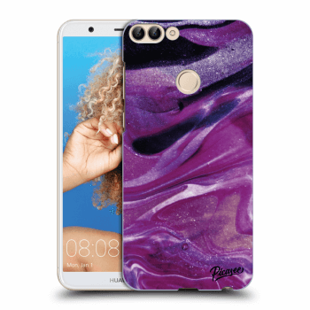 Ovitek za Huawei P Smart - Purple glitter