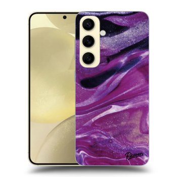Ovitek za Samsung Galaxy S24 S921B 5G - Purple glitter