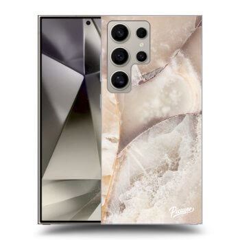 Ovitek za Samsung Galaxy S24 Ultra S928B 5G - Cream marble