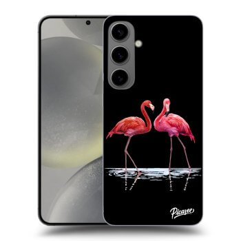 Ovitek za Samsung Galaxy S24+ S926B 5G - Flamingos couple
