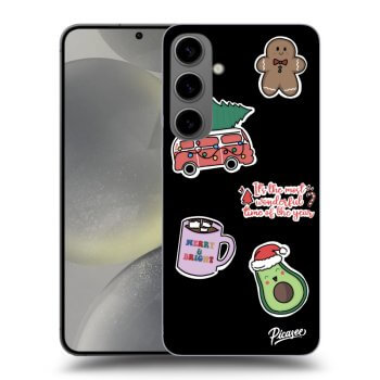 Picasee ULTIMATE CASE PowerShare za Samsung Galaxy S24+ S926B 5G - Christmas Stickers