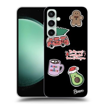 Picasee ULTIMATE CASE PowerShare za Samsung Galaxy S23 FE S711B - Christmas Stickers