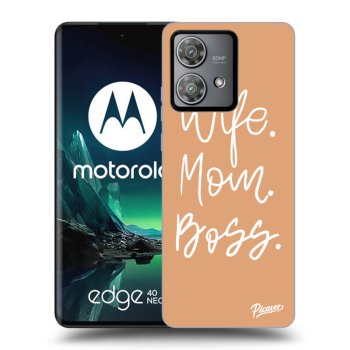 Ovitek za Motorola Edge 40 Neo - Boss Mama