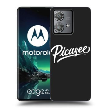 Ovitek za Motorola Edge 40 Neo - Picasee - White
