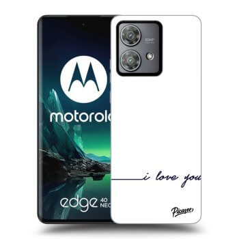 Ovitek za Motorola Edge 40 Neo - I love you