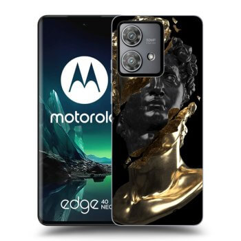 Ovitek za Motorola Edge 40 Neo - Gold - Black