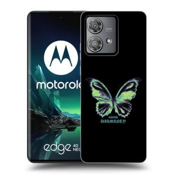 Ovitek za Motorola Edge 40 Neo - Diamanty Blue