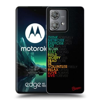 Ovitek za Motorola Edge 40 Neo - Motto life