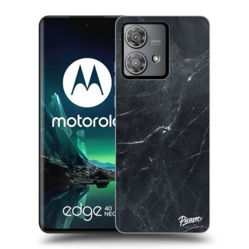 Ovitek za Motorola Edge 40 Neo - Black marble