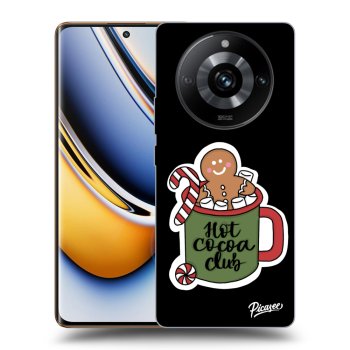 Picasee silikonski črni ovitek za Realme 11 Pro+ - Hot Cocoa Club