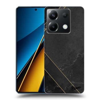 Ovitek za Xiaomi Poco X6 - Black tile