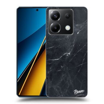 Ovitek za Xiaomi Poco X6 - Black marble