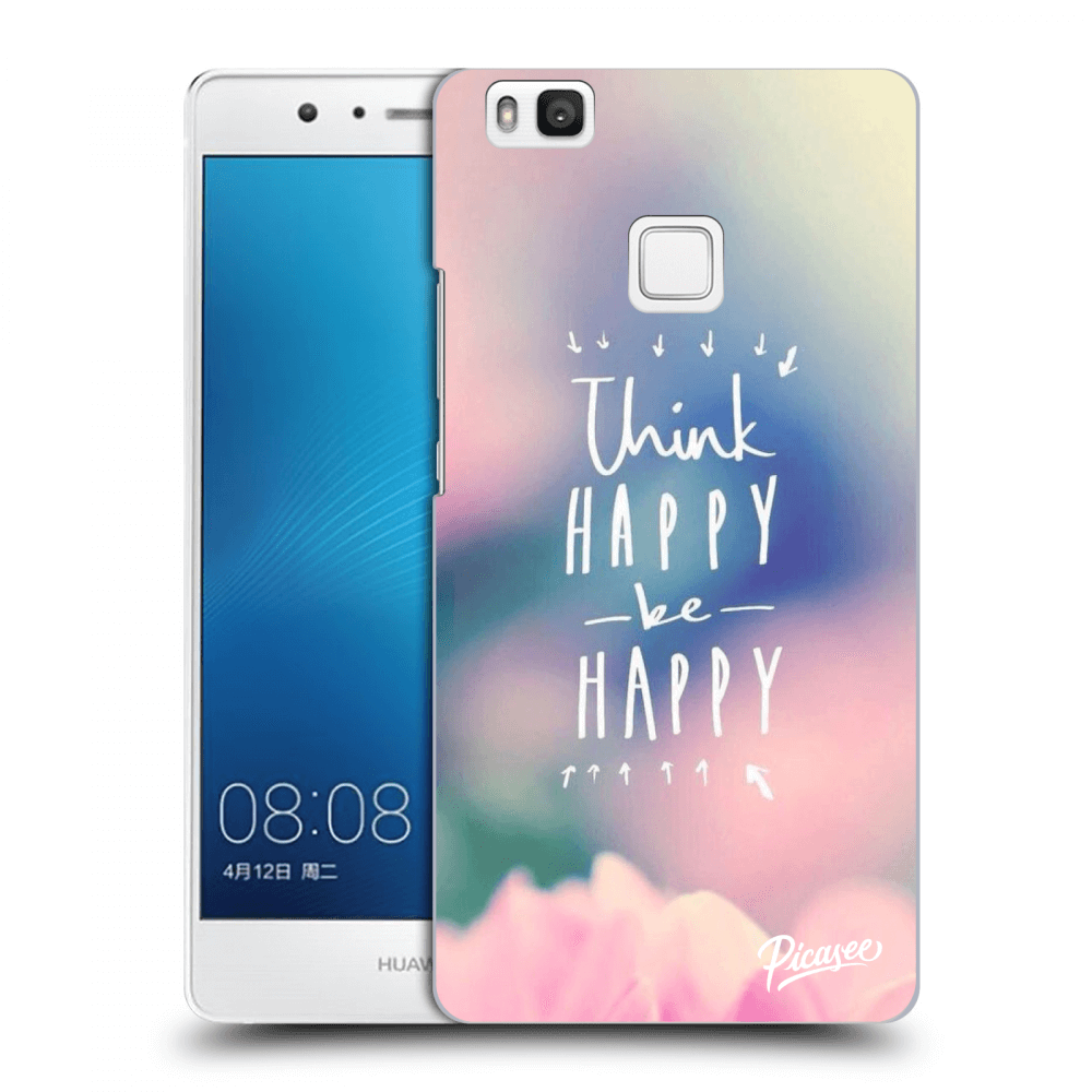 Picasee silikonski prozorni ovitek za Huawei P9 Lite - Think happy be happy