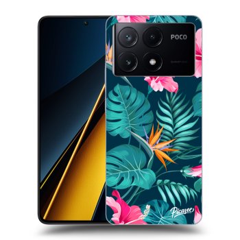 Ovitek za Xiaomi Poco X6 Pro - Pink Monstera