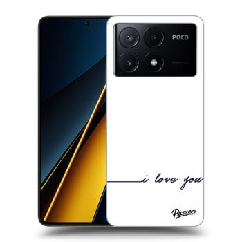 Ovitek za Xiaomi Poco X6 Pro - I love you