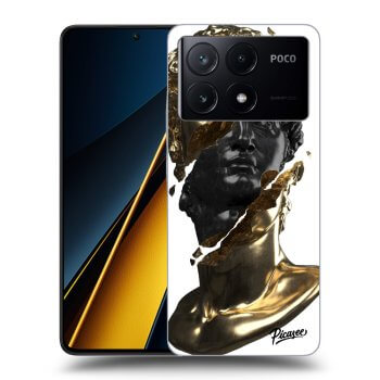 Ovitek za Xiaomi Poco X6 Pro - Gold - Black