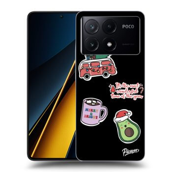 Picasee ULTIMATE CASE za Xiaomi Poco X6 Pro - Christmas Stickers