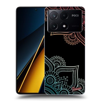 Ovitek za Xiaomi Poco X6 Pro - Flowers pattern