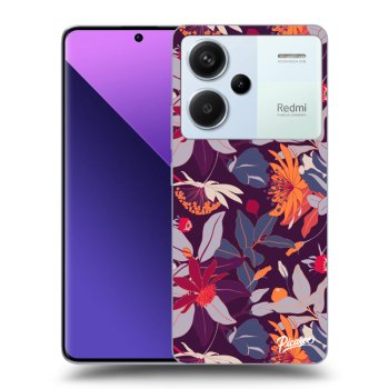 Ovitek za Xiaomi Redmi Note 13 Pro+ 5G - Purple Leaf