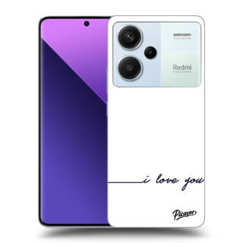Ovitek za Xiaomi Redmi Note 13 Pro+ 5G - I love you