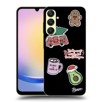 Picasee ULTIMATE CASE za Samsung Galaxy A25 A256B 5G - Christmas Stickers