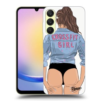 Picasee ULTIMATE CASE za Samsung Galaxy A25 A256B 5G - Crossfit girl - nickynellow