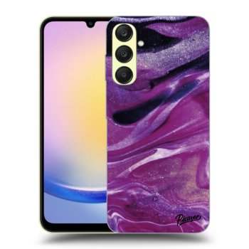 Ovitek za Samsung Galaxy A25 A256B 5G - Purple glitter