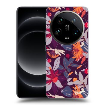 Ovitek za Xiaomi 14 Ultra - Purple Leaf