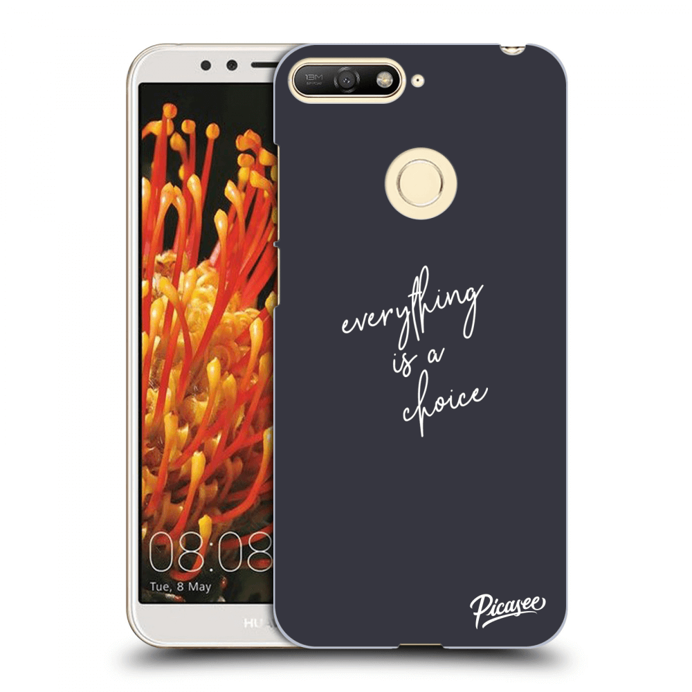 Picasee ULTIMATE CASE za Huawei Y6 Prime 2018 - Everything is a choice