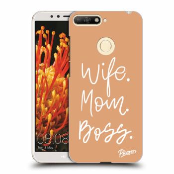 Picasee ULTIMATE CASE za Huawei Y6 Prime 2018 - Boss Mama