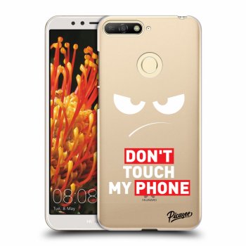 Ovitek za Huawei Y6 Prime 2018 - Angry Eyes - Transparent