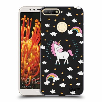 Ovitek za Huawei Y6 Prime 2018 - Unicorn star heaven