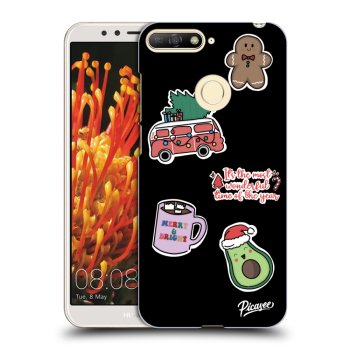 Ovitek za Huawei Y6 Prime 2018 - Christmas Stickers