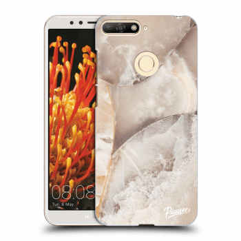 Picasee ULTIMATE CASE za Huawei Y6 Prime 2018 - Cream marble