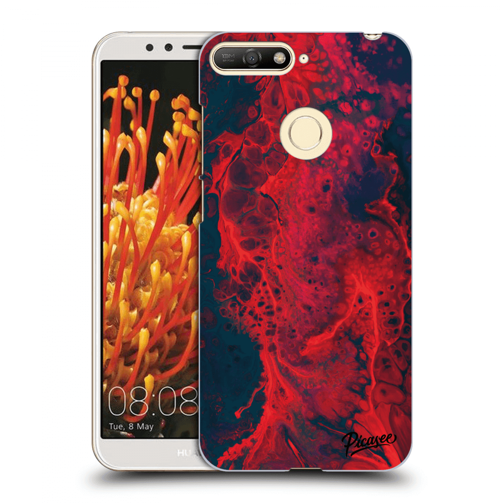 Picasee ULTIMATE CASE za Huawei Y6 Prime 2018 - Organic red