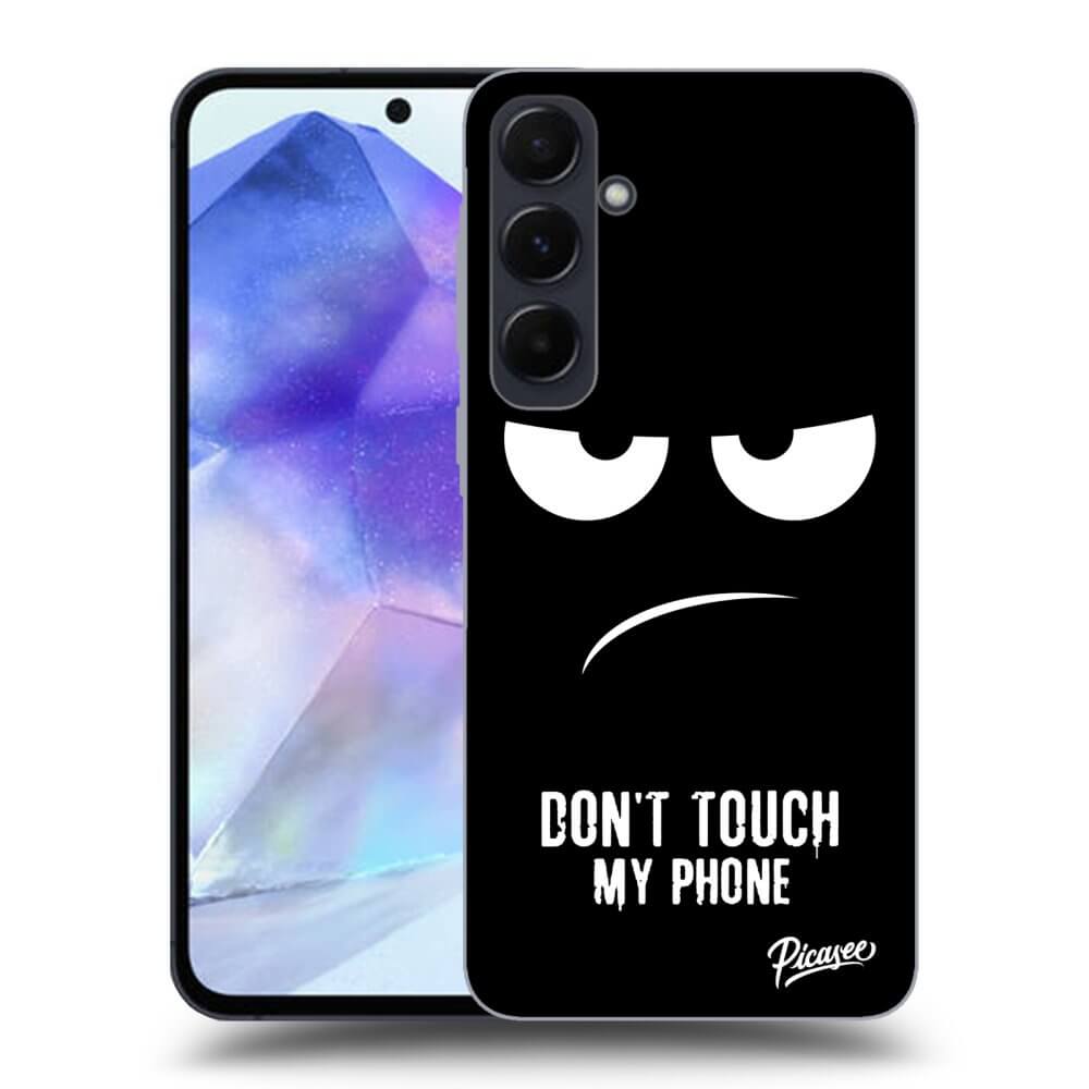 Picasee ULTIMATE CASE za Samsung Galaxy A55 5G A556B - Don't Touch My Phone