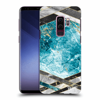 Ovitek za Samsung Galaxy S9 Plus G965F - Blue geometry