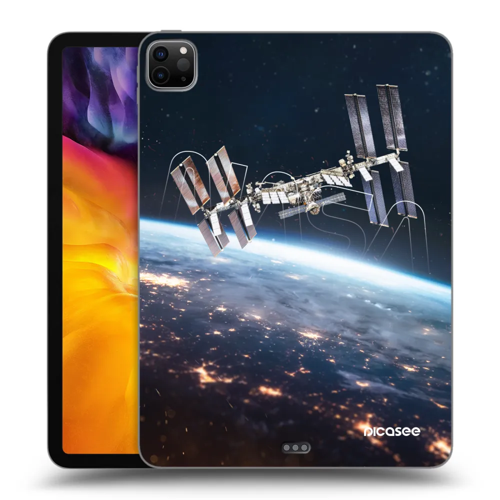 Picasee silikonski črni ovitek za Apple iPad Pro 11" 2024 (7.gen.) - Station