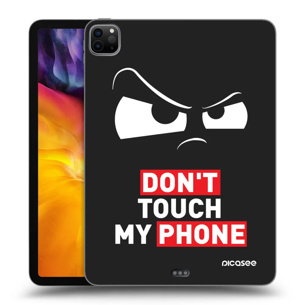 Picasee silikonski črni ovitek za Apple iPad Pro 11" 2024 (7.gen.) - Cloudy Eye - Transparent