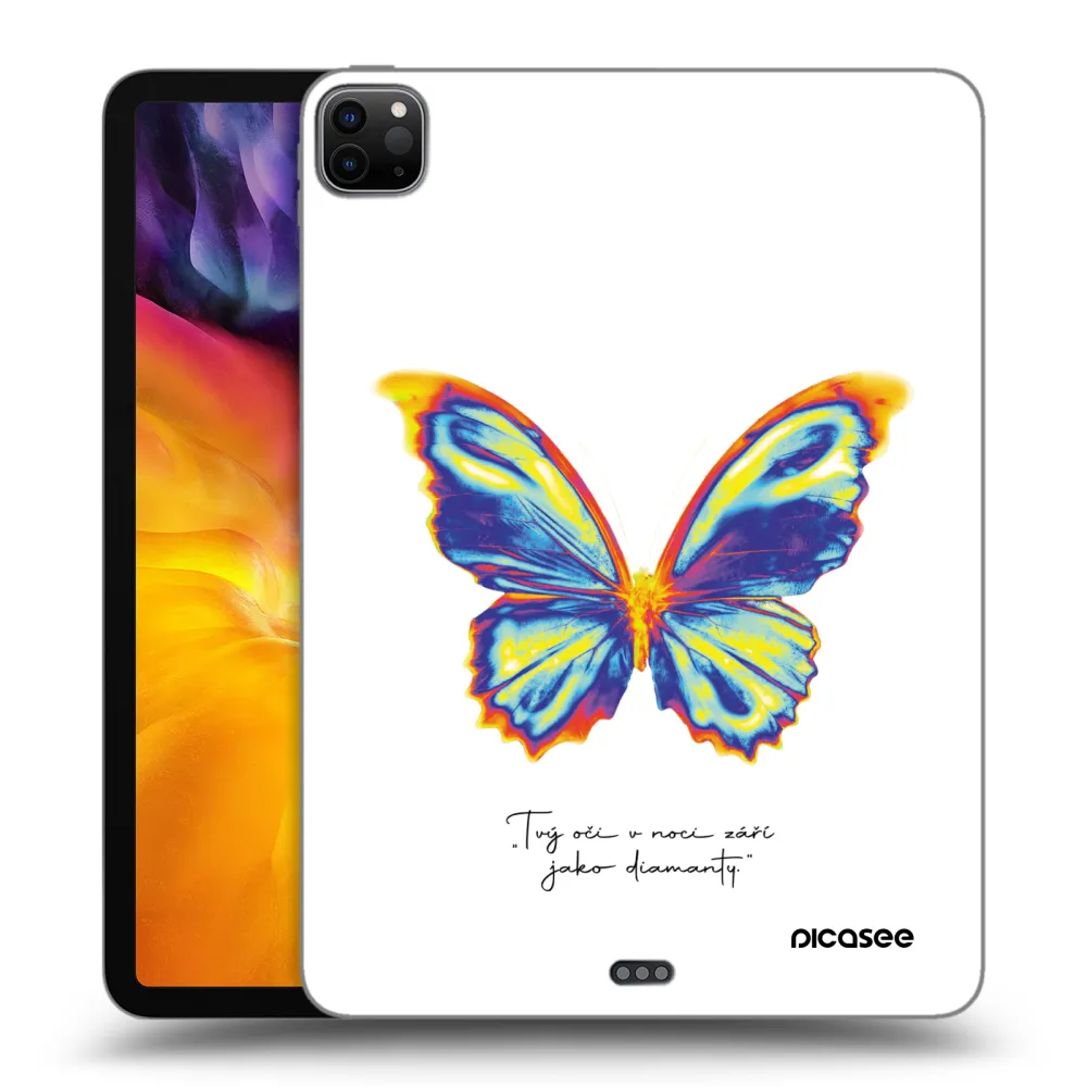 Picasee silikonski črni ovitek za Apple iPad Pro 11" 2024 (7.gen.) - Diamanty White