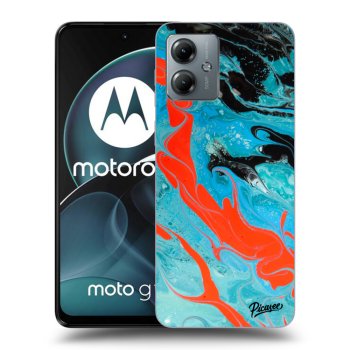 Ovitek za Motorola Moto G14 - Blue Magma