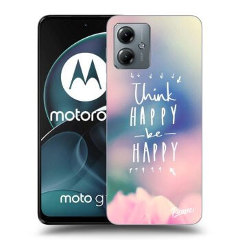Ovitek za Motorola Moto G14 - Think happy be happy