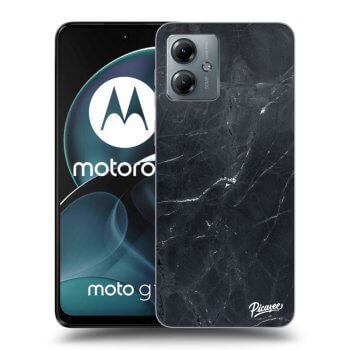 Ovitek za Motorola Moto G14 - Black marble