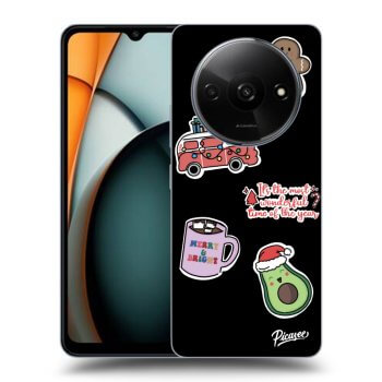 Ovitek za Xiaomi Redmi A3 - Christmas Stickers