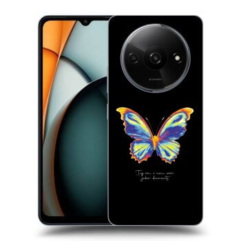 Ovitek za Xiaomi Redmi A3 - Diamanty Black