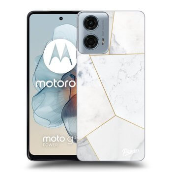 Ovitek za Motorola Moto G24 - White tile