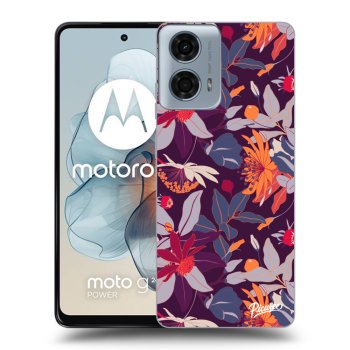 Ovitek za Motorola Moto G24 - Purple Leaf